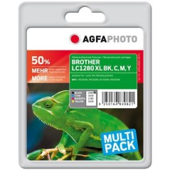 High-Quality AgfaPhoto Ink BCMY Set - Vivid Colors for Your Printing Needs (APB1280XLSETD)